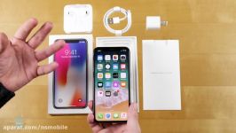 جعبه گشایی اپل آیفون Apple iPhone X