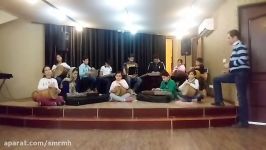 محمدرضا میرحسینی تمرین ترانه محلی سه گدار موسسه رازان