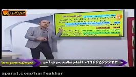 شیمی کنکور موسسه حرف آخرمول بر ظرفیت قسمت دوم شیروانی