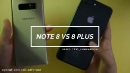 iPhone 8 Plus Vs Note 8 Speed Test Comparison iPhone SLOWER