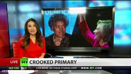 Crooked Primary Trump Warren react to Democratic rigging