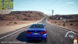 فریم ریت Need For Speed Payback روی GTX 1080 TI 1440p