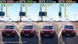 Need for Speed Payback GTX 1050 Ti vs. GTX 1060 vs. GTX 1070 vs. GTX 1080