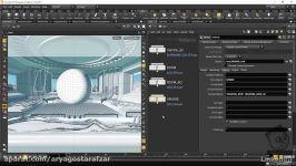 آموزش Houdini  مروری بر رندر صحنه در هودینی