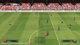 گیم پلی یک مسابقه کامل FIFA 18  آراکس استور