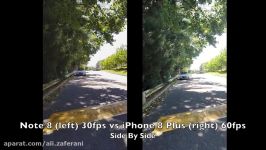 iPhone 8 Plus vs Galaxy Note 8 4K Video Comparison 30fps vs 60fps