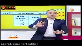 عربی کنکورموسسه حرف آخرتدریس علامات قسمت دوم استادواعظ