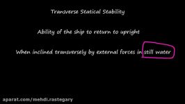 Introduction to Transverse Statical Stability