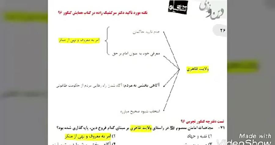 تطبیق سوالات کنکور ۹۶ کتاب همایش دکتر سرکشیک زاده