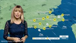 Holly Green  ITV Meridian Weather 09Nov2017 HD