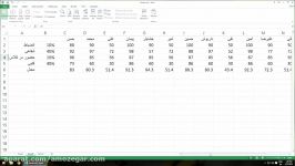 آموزش Excel درس 14  فریز Freeze