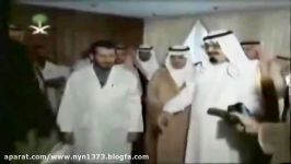 امتناع زن حیا دست دادن پادشاه بی دین عربستان  بسیار جالب