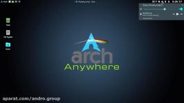 messing with Anarchy arch installer.  arch anywhere 