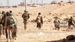 درگیری شدید ارتش سوریه داعش در بوکمال ۲
