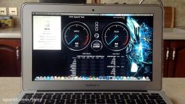 PCIe SSD Speed Test MacBook Air 2014 11 i5 8GB RAM