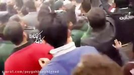 حضور رهبر معظم انقلاب در میان مردم زلزله کرمانشاه