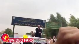 حضور امام امت در میان زلزله زدگان کرمانشاه در سرپل ذهاب