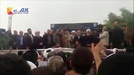 بخش مهم سخنرانی رهبرانقلاب در میان زلزله زدگان کرمانشاه