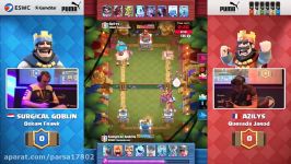 FINAL Surgical Goblin vs Azilys  15000€ ESWC PGW Clash Royale 2017