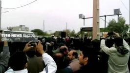 حضور رهبر انقلاب در کرمانشاه + استقبال گرم مردم
