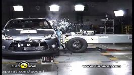 تست تصادف Euro NCAP  Citroen DS 3 Crash test