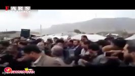 حضور رهبر انقلاب در روستای زلزله زده کوئیک