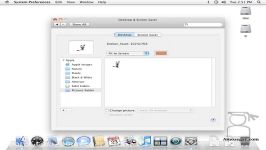 تدریس مک Mac درس 18 دسکتاپ محافظ صفحه نمایش Desktop Screen saver