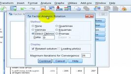 اجرای تحلیل عاملی اکتشافی در نرم افزار SPSS