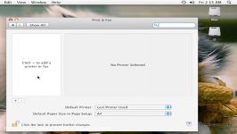 تدریس مک Mac درس 25 چاپگر فکس Printer