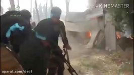 حمله احرار الشام به مواضع ارتش سوریه فیلم دوم