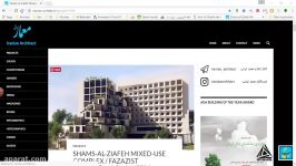 طراحی نمای پارامتریک ساختمان شمس الضیافه در Revit