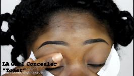 MAC eyeshadow tutorial Humid on Dark Skin