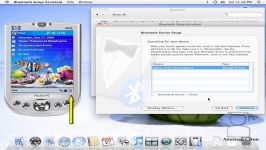 تدریس مک Mac درس 37 ارتباط کامپیوتر جیبی Pocket PC connection