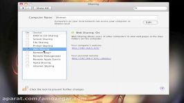 تدریس مک Mac درس 42 راه اندازی وب سرور Web Server