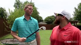 Plastic Golf Club Battle  Dude Perfect