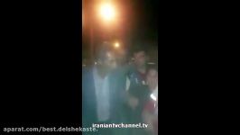 حرفهای شجاعانه خبرنگار محلی کرد به مسئولان بازدید کننده مناطق زلزله زده