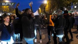 ‘No to slavery in Libya’ Teargas deployed as thousands rally in France