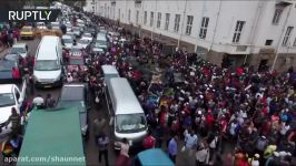 Anti Mugabe protests near president’s offices in full swing in Zimbabwe