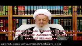 Cutlass and damage to the body on the day of Ashura is wrong Ayatollah Makarem Shirazi part 2