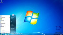 تدریس ویندوز 7 Windows درس 9 نوار وظیفه قسمت 2 Taskbar