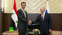 پوتین، اسد در سوچی برای بحث در مورد روند سیاسی در سوریه