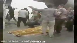 تصادف وحشتناک در جاده اهواز  رامهرمز به دلیل گرد وغبار