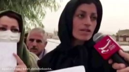 فیلم منتشر شده حضور سرزده رهبر ایران در کرمانشاه حضور در جمع مردم آسیب دیده