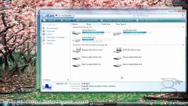 تدریس ویندوز ویستا Windows Vista درس 40 حافظه های قابل انتقال Memory sticks