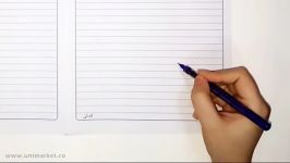 فروش انیمیشن دانشجویی نقاشی خودکار در برگه امتحانی