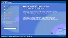 تدریس ویندوز اکس پی Windows XP درس 3 نصب ویندوز Installation