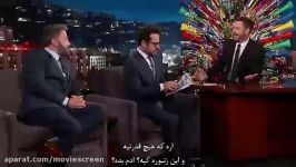 فیلم Jimmy Kimmel بازی بن افلک، مت دیمون + زیرنویس