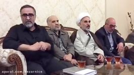 در محضر پدر شهید فرهنگی والا