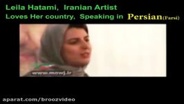 لیلا حاتمی صحبت به چهار زبان دنیا  Leila Hatami Speaks 4 languages