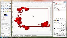 برنامه ویرایش عکس رایگان گیمپ Gimp درس 19 مربع مستطیل Rectangle